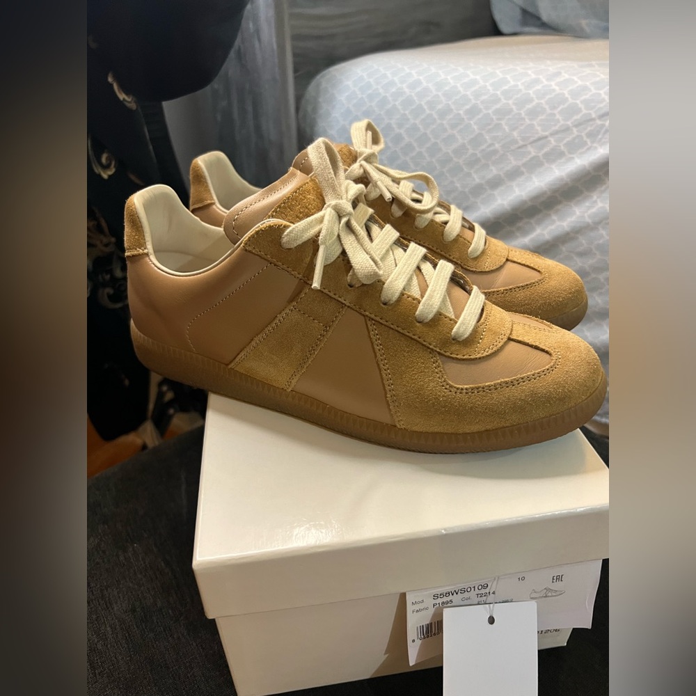 Maison Margiela Tan Replica Sneakers